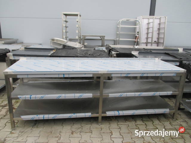 Nowy Stół Gastronomiczny Z 2 Półkami 2507085 wielkopolskie Ostrów Wielkopolski