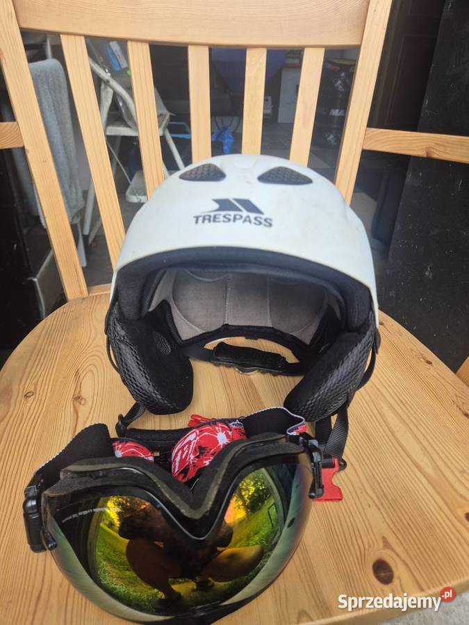 Kask narciarski i gogle śląskie Pszczyna sprzedam