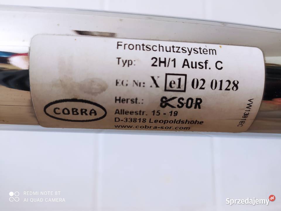 VW AMAROK ORUROWANIE PRZEDNIE Trzebnica