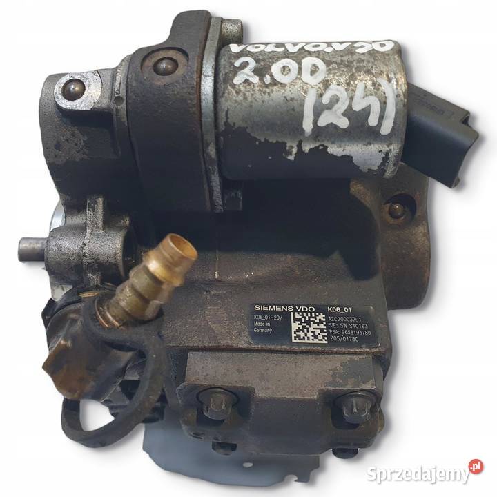 POMPA WTRYSKOWA Volvo S40 II V50 20 D paliwa lubelskie Chełm