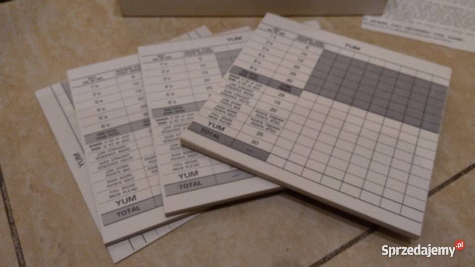 Gra w kości Parker brothers Kanada 1970 Sieradz sprzedam