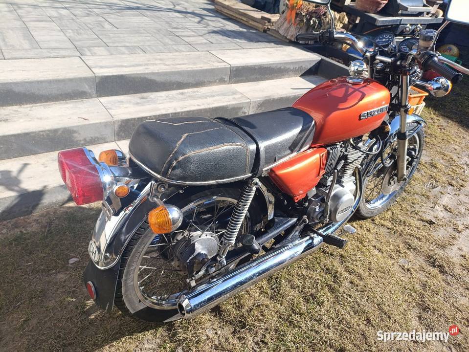 Suzuki GT 125 szwajcar na katB lubelskie Janów Lubelski
