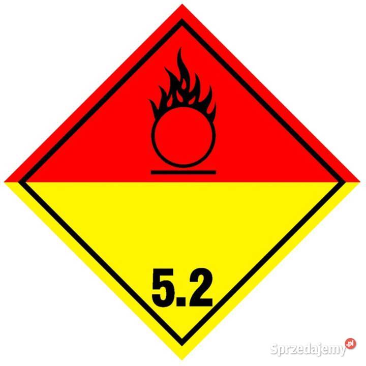 Naklejki ADR klasa 25 250x250 mm Kraków