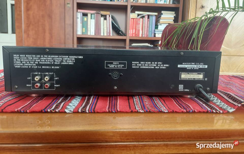 Magnetofon Akai GX52 Ostrów Wielkopolski