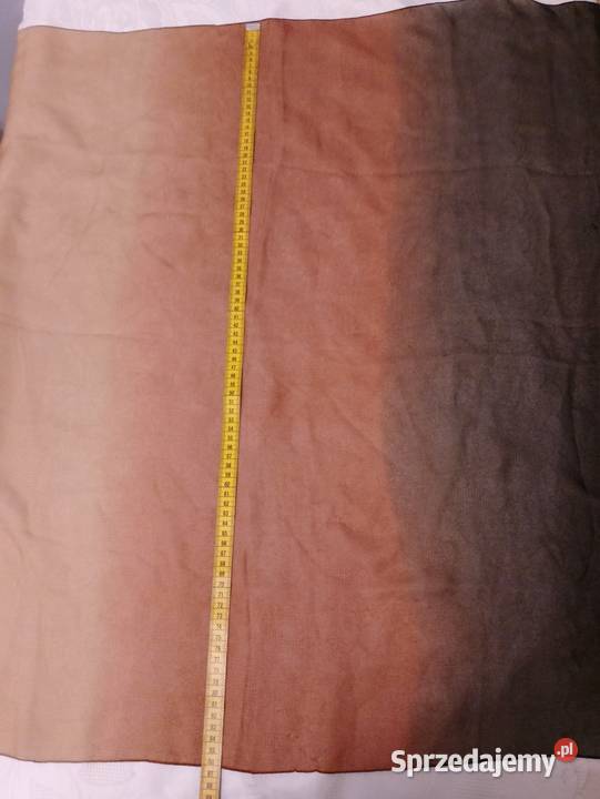 APASZKA chusta cieniowana kwadratowa kolorowa Oborniki