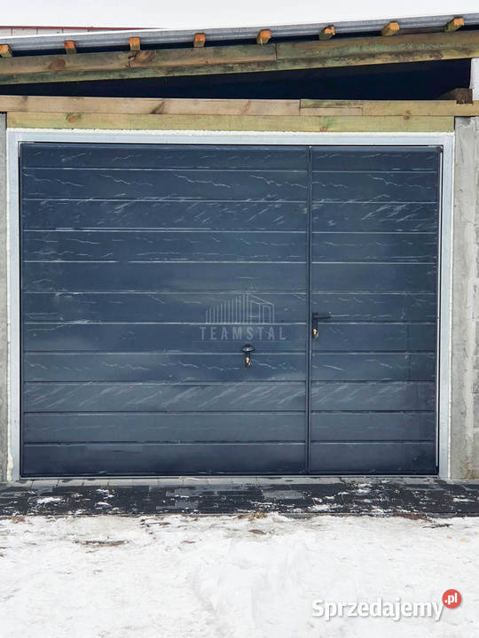 Bramy garażowe na wymiar uchylne ocieplone brama Chełm