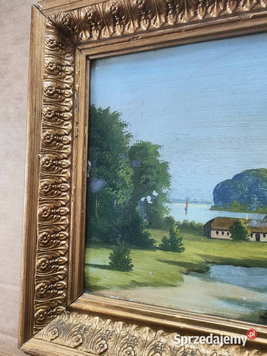 Stary obraz 1886 Kraśnik