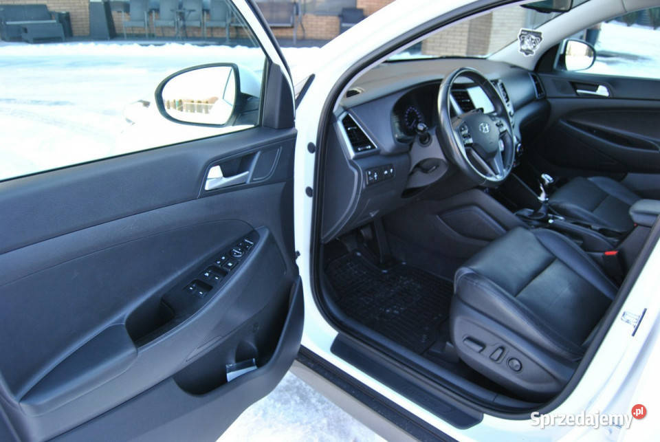 Hyundai Tucson 112 000 ASO Oryginał lakier SKÓRA światła do jazdy dziennej