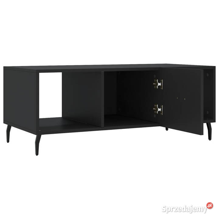 Stolik kawowy czarny 102x50x40 materiał Warszawa sprzedam