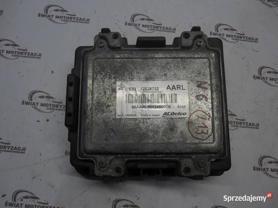 OPEL MERIVA B 10r sterownik silnika 12638732 Kielce
