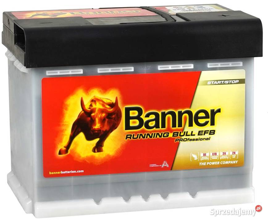 Akumulator 65Ah 640A Banner Running Bull EFB Pro sprzedam