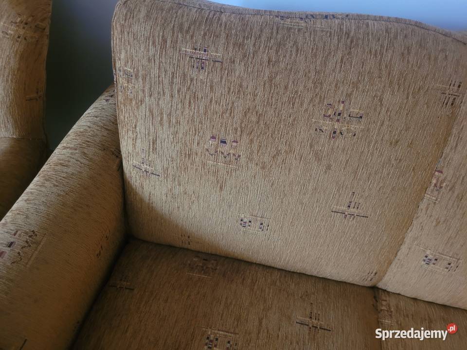 Stylowa kanapa z dwoma fotelami Warszawa