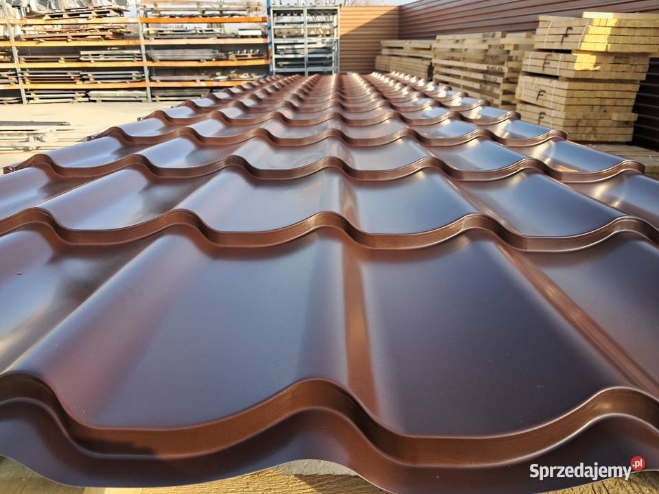 Blacha KORA 04 Połysk Brąz Łódź