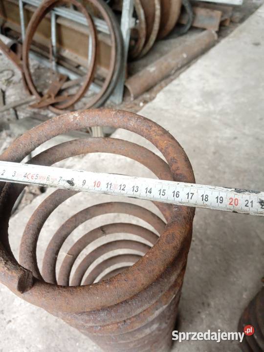 Sprężyny kolejowe duże Pozostałe