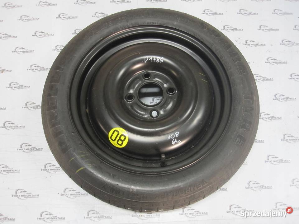 FORD FOCUS MK1 I koło dojazdowe 1258015 95M