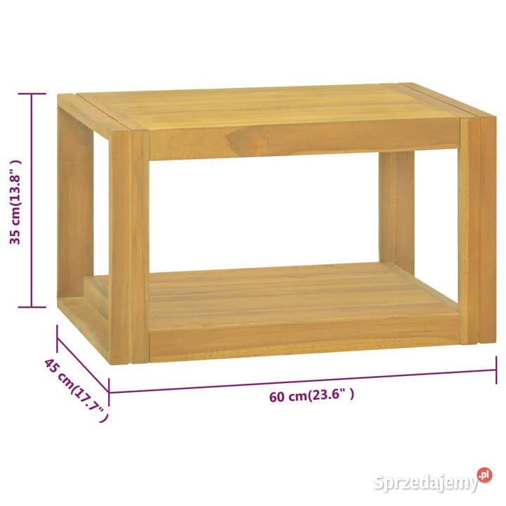 Półka do łazienki 60x45x35 lite drewno tekowe mazowieckie Warszawa sprzedam