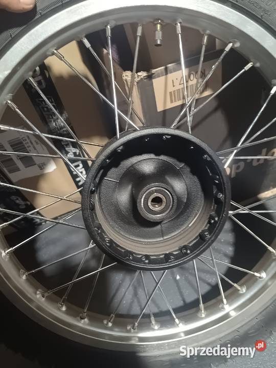 Przednie koło z oponą i dętką nowe renowacji MZ Zduńska Wola