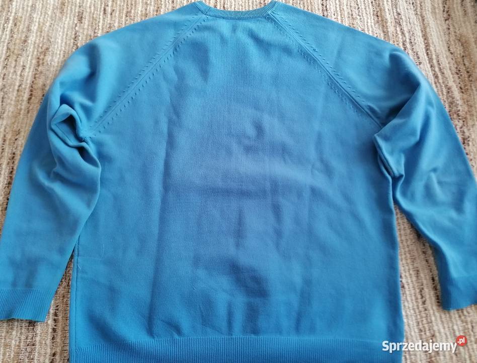 Bluzka z długim rękawem niebieskaBistor sprzedam