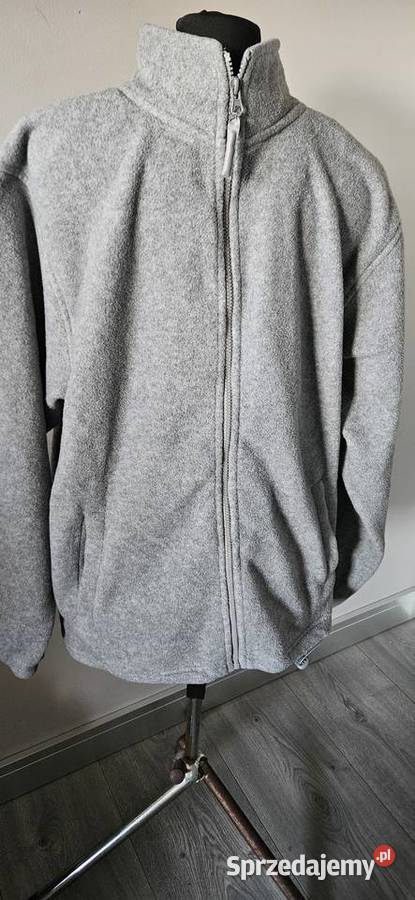 Szara bluza z polaru r LXL