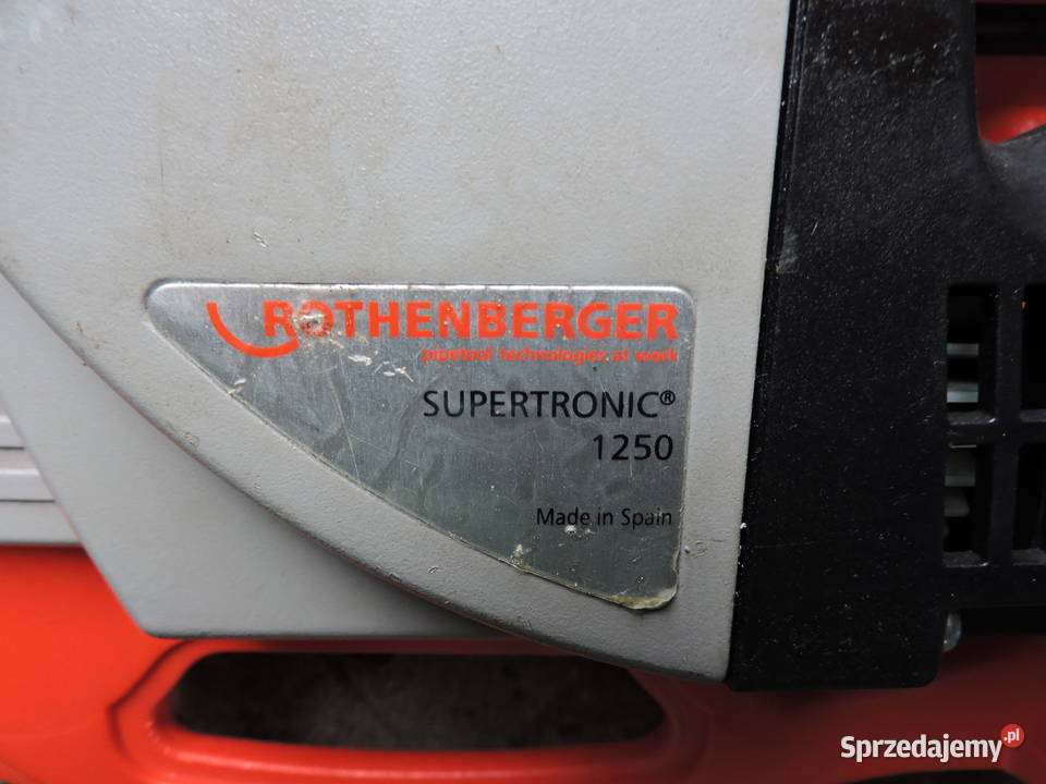 Gwintownica elektryczna Rothenberger Gdańsk