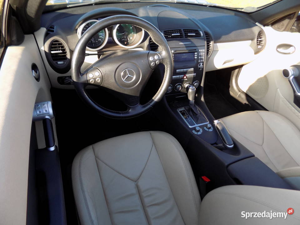 Mercedes SLK kabriolet nowe opony automat skóra Tarnowskie Góry