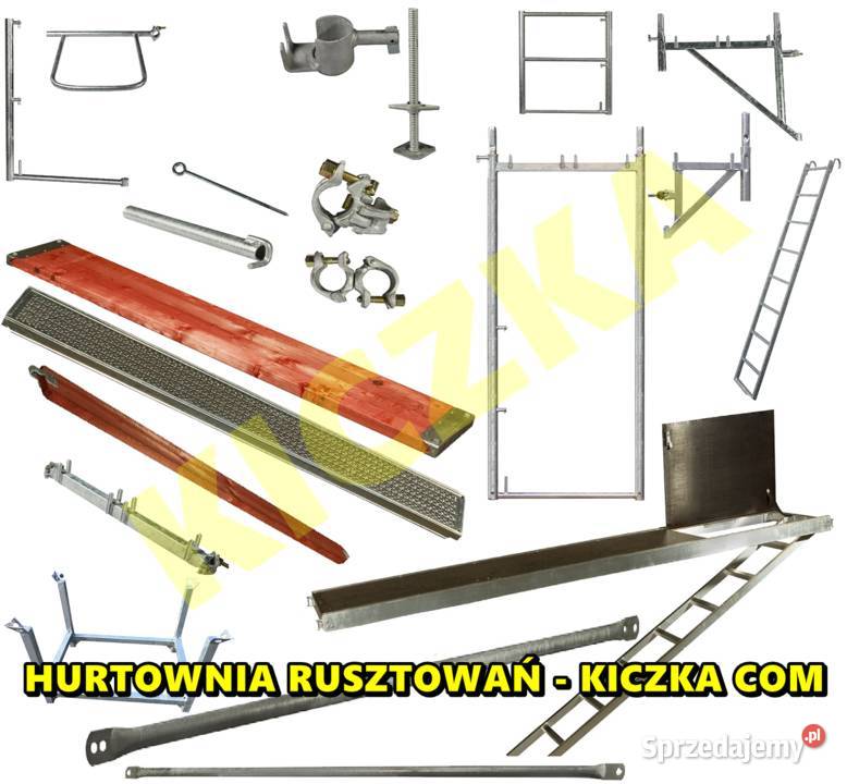 Rusztowanie do Elewacji Ocynkowane Ogniowo 400m2