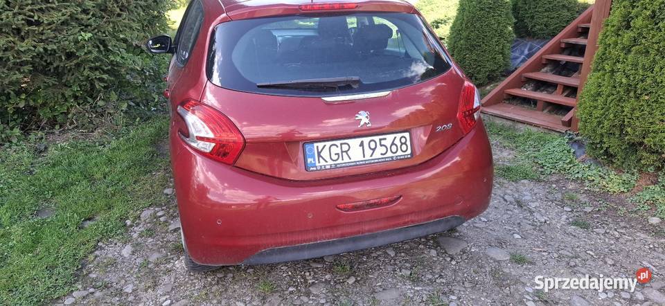 Peugeot 208 12 benzyna isofix Szymbark
