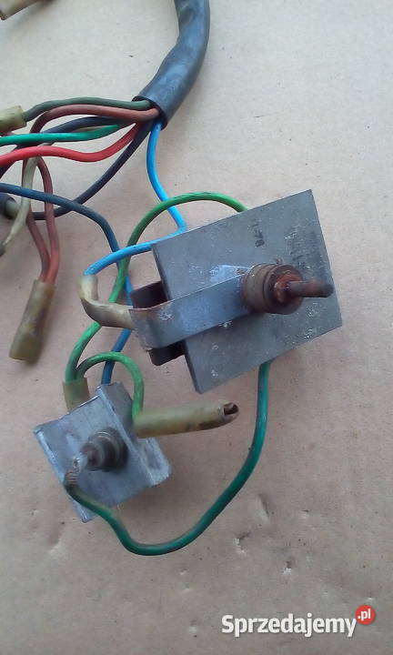 Fragment oryginalnej wiązki elektrycznej z Gdynia sprzedam