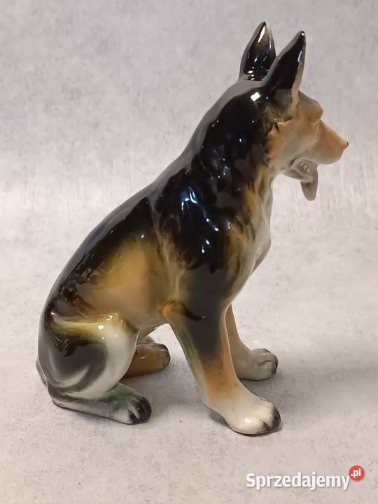 Wilczur Owczarek Niemiecki Porcelanowa Porcelana i szkło Dobrzany sprzedam
