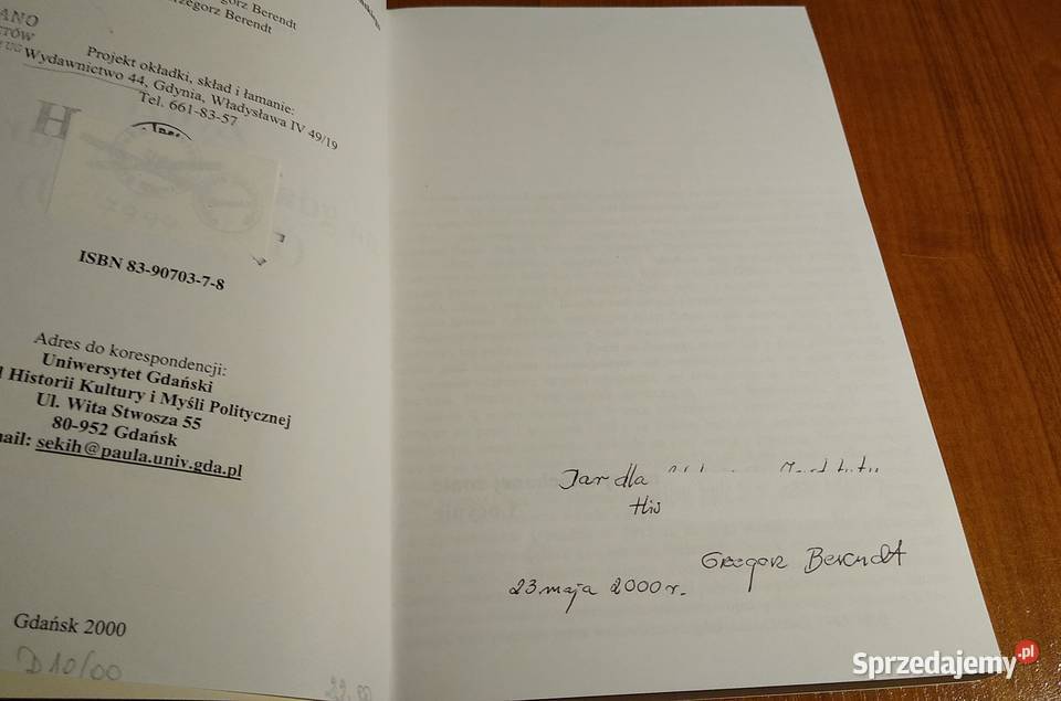 Żydzi na gdańskim rozdrożu 19451950 Grzegorz