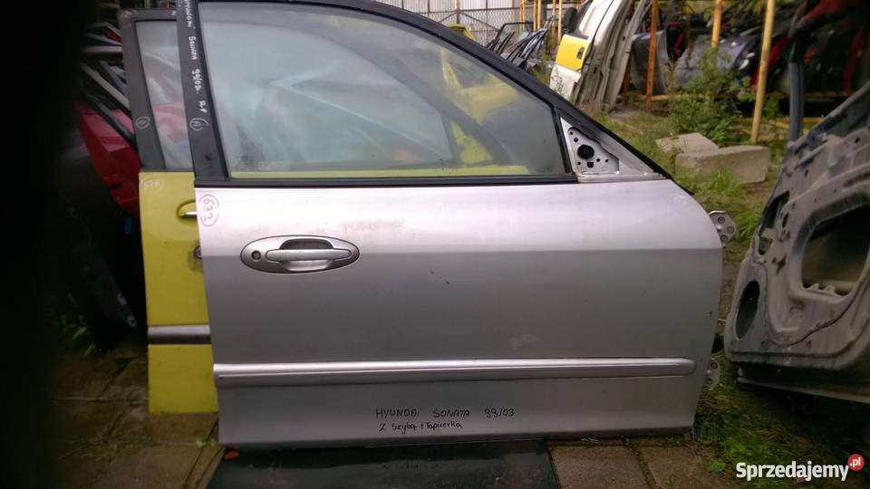 HYUNDAI SONATA 2000 2001 2002 DRZWI PRAWE PRZÓD Wrocław