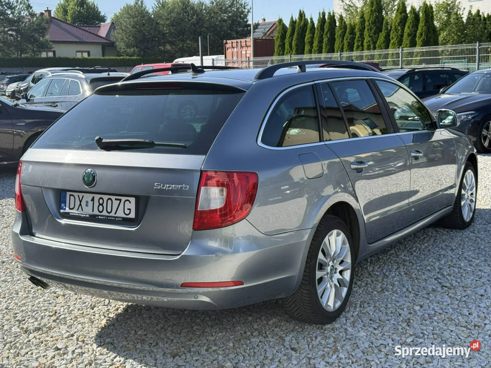 koda Superb 20 TDi 170 DSG 2013r panorama FV 170KM Wrocław