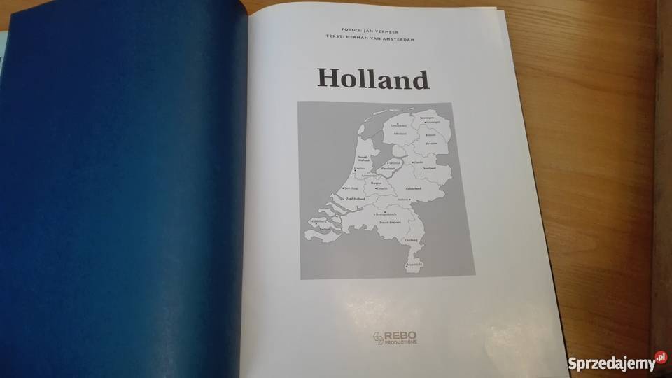 Holland foto Jan Vermeer tekst H van Amsterdam Gdańsk sprzedam