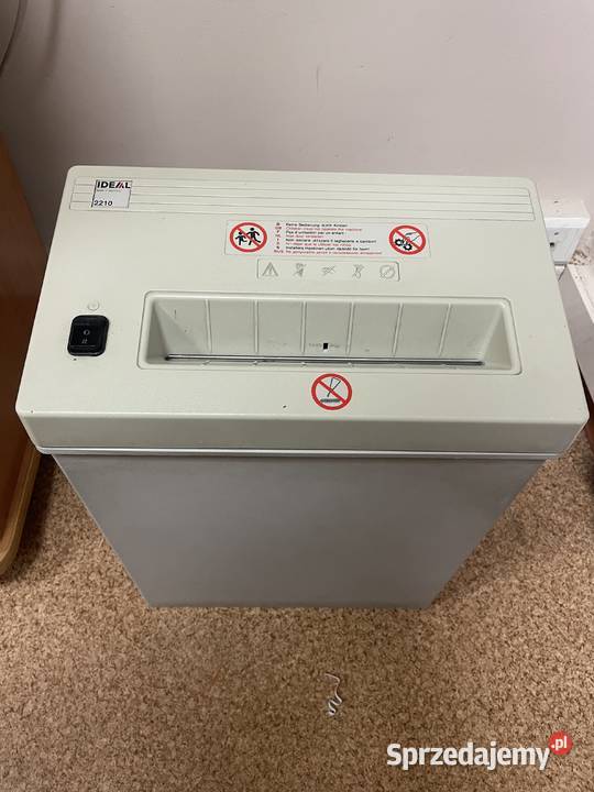 Niszczarka do papieru IDEAL 2210 Tychy