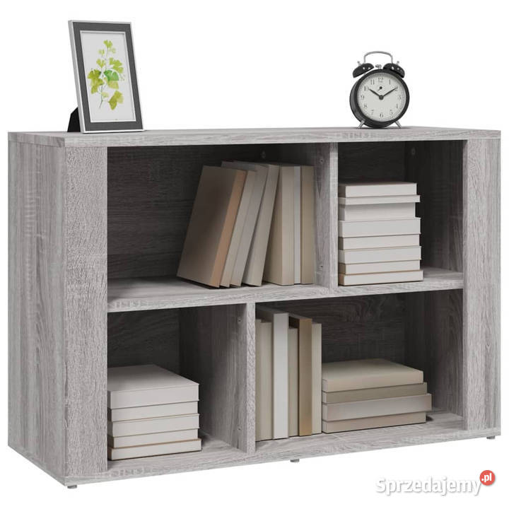 Szafka szary dąb sonoma 80x30x54 materiał