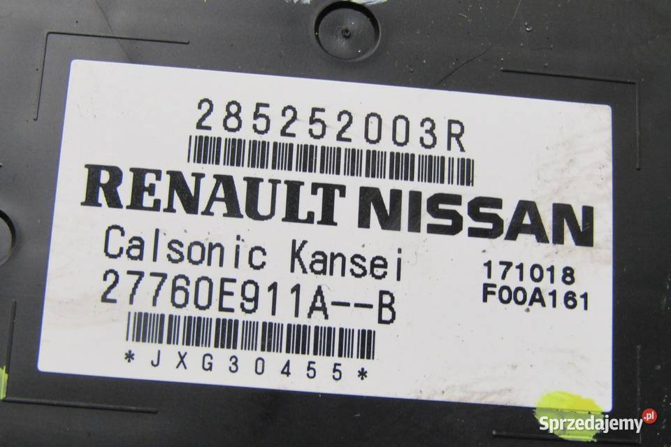 MODUŁ STEROWNIK DACIA DUSTER II 285252003R