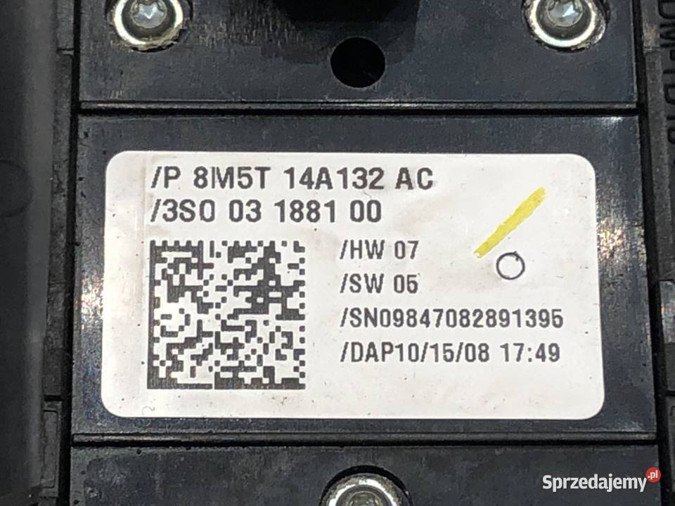 PRZEŁĄCZNIK SZYB FORD C 8M5T14A132AC 0710