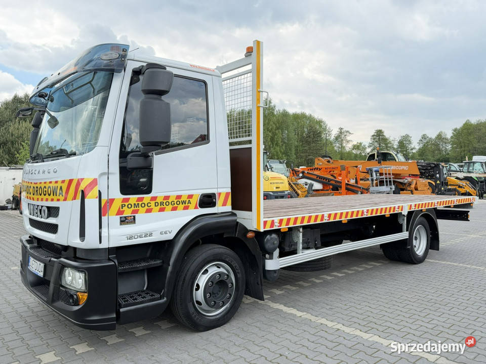 Iveco EUROCARGO ML 120E22 Laweta Platforma Pomoc Widełki