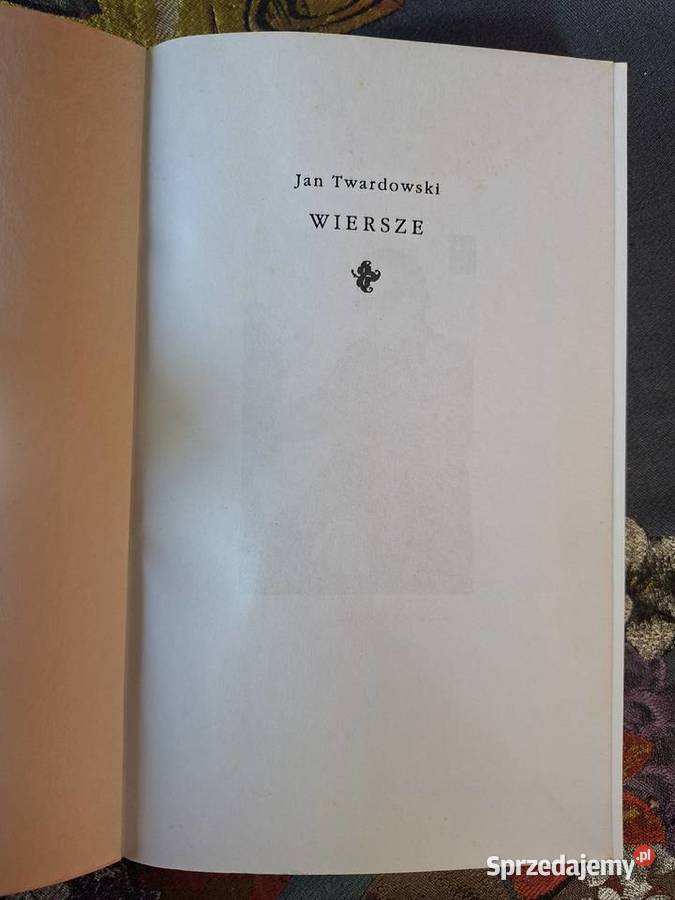 Wiersze Jan Twardowski Rok wydania 1996
