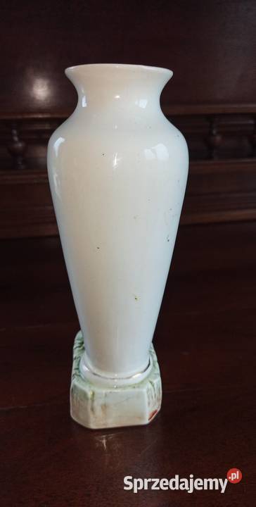 Wazon z figurką Syg numer wycisk w masie Figurka Gdańsk