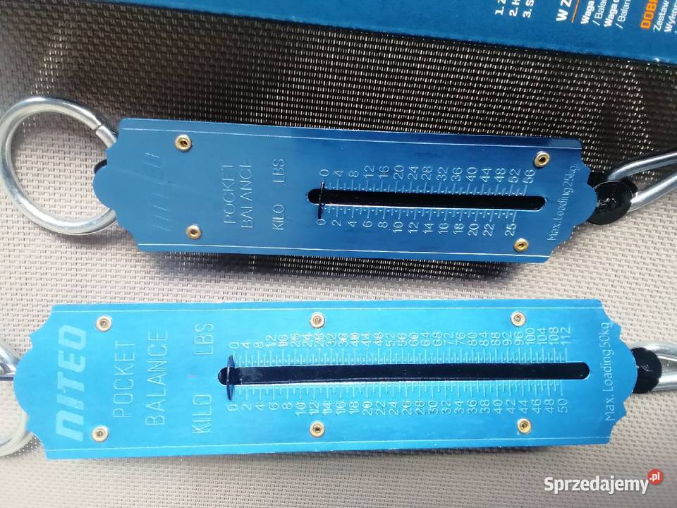 Wagi sprężynowe 2 sztuki Nowe nieużywane