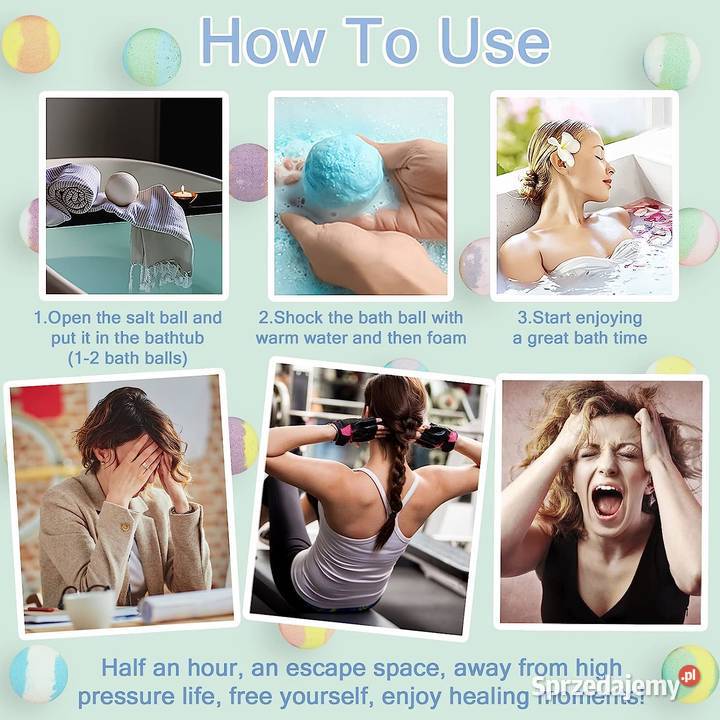 Zestaw Prezentowy 14 kulbomb do kapieli spa mazowieckie Warszawa sprzedam