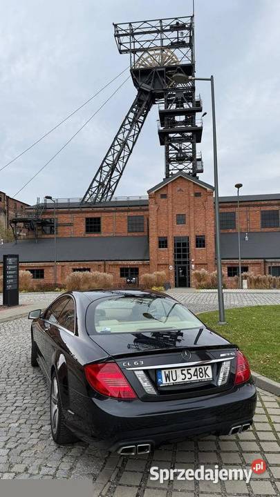 Mercedes CL 63 AMG 7GTRONIC 525 2011r CL śląskie Mikołów