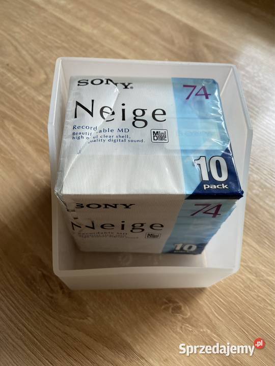 Sony Neige 10 x 74 min Box 10 nalepek TDK Warszawa