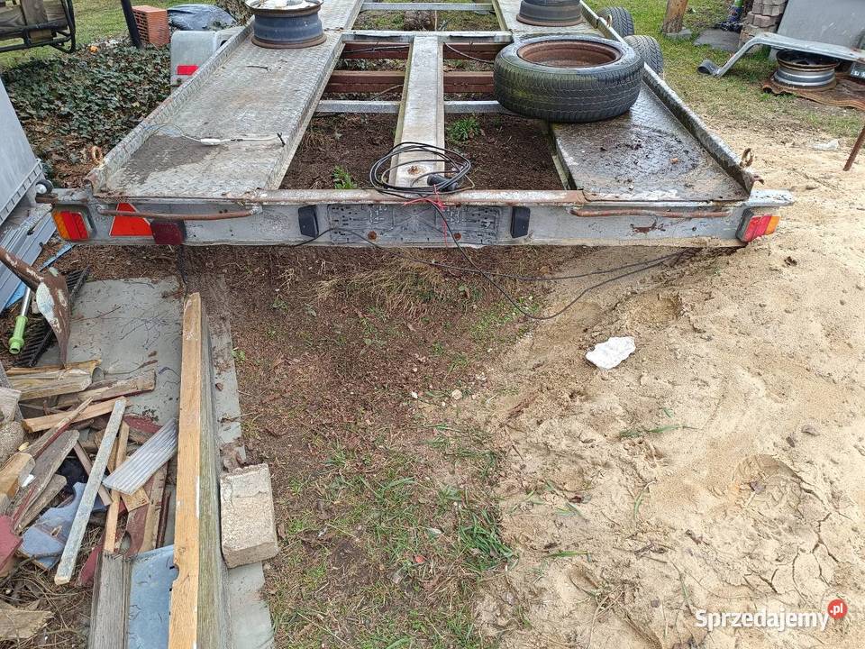 Laweta dwuosiowa 2000kg Do samochodów osobowych łódzkie Piotrków Trybunalski