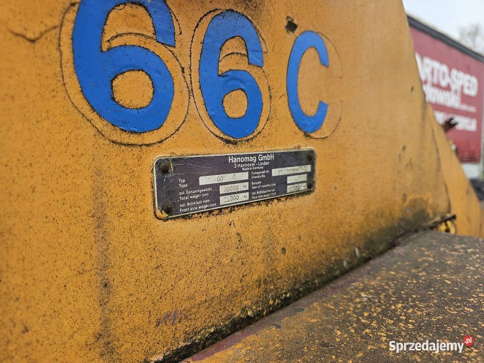 Ładiwarka kołowa hanomag 66c Łagów sprzedam
