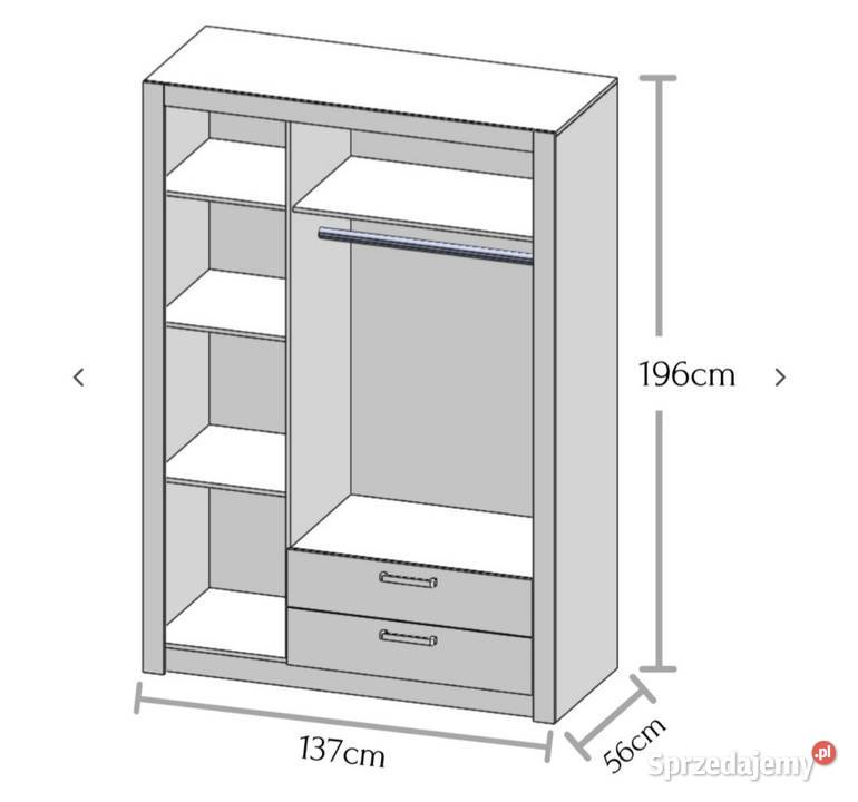 Szafa Timo 3d2s bielbeton wielkopolskie Poznań sprzedam