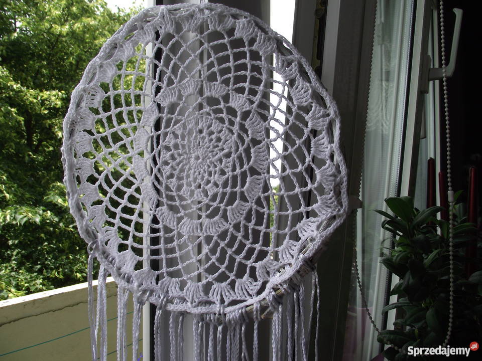 AUTORSKI BIAŁY ŁAPACZ SNÓW 80 Piła sprzedam