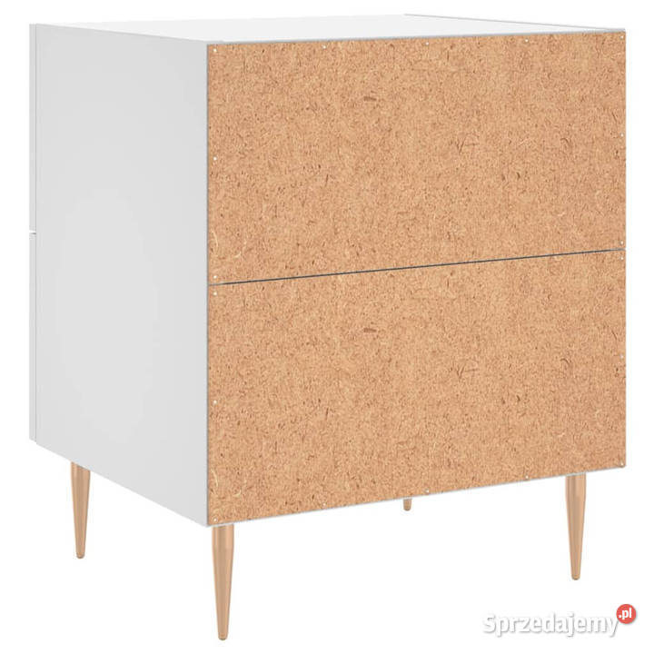 Szafka nocna biała 40x35x475 materiał mazowieckie Warszawa