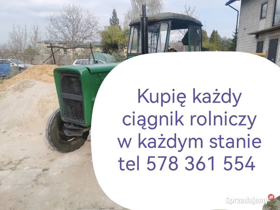 Skup ciągników rolniczych Radom